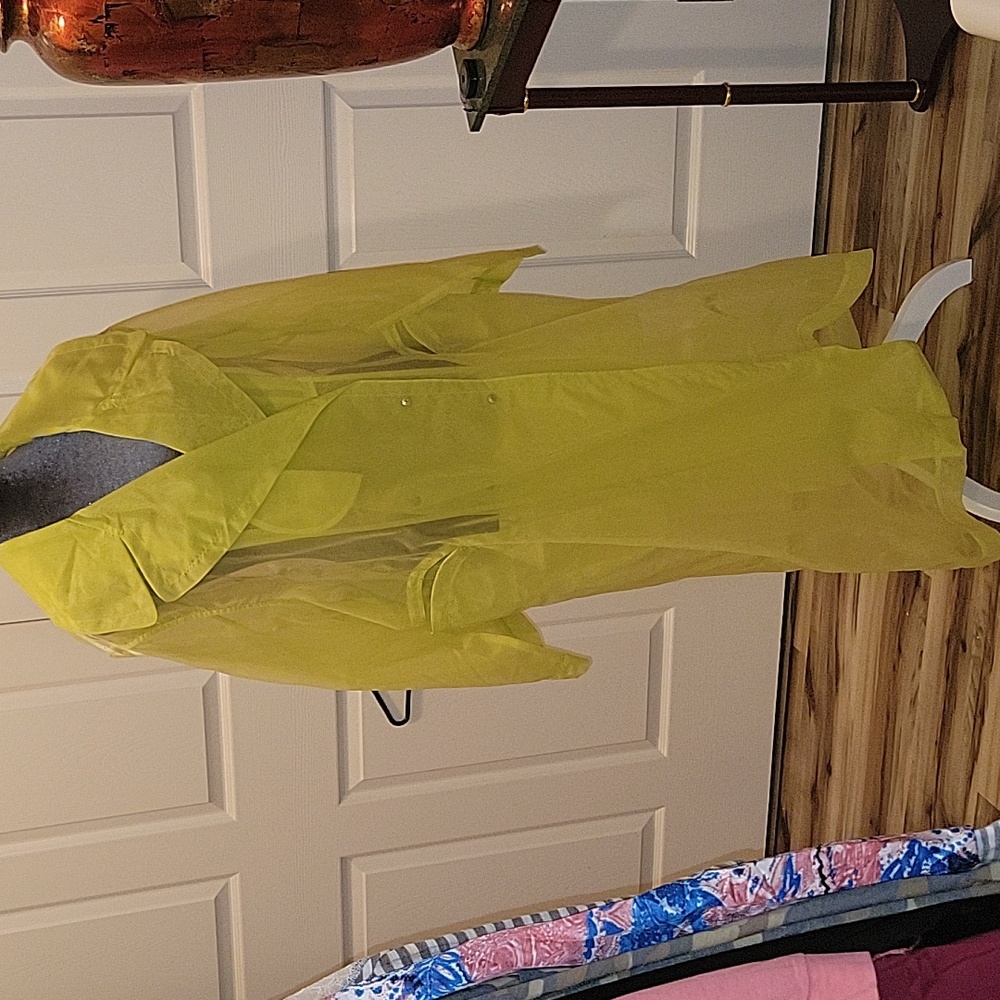 IVY PARK x Adidas SOLD OUT Neon Yellow Nylon Organza Jacket - Picture 4 of 14